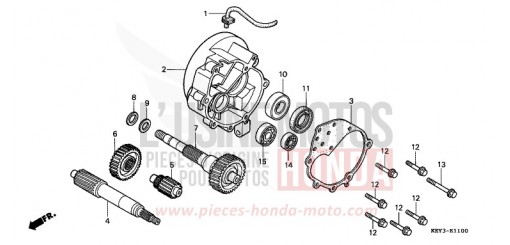 BOITE DE VITESSES FES1252 de 2002